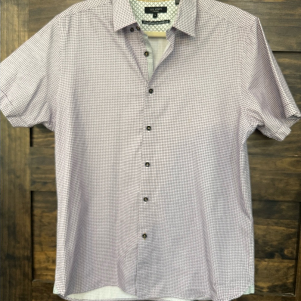 Ted Baker Purple Casual Button Down Shirt
